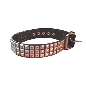 Hot Topic Three Row Pyramid Belt 34 in